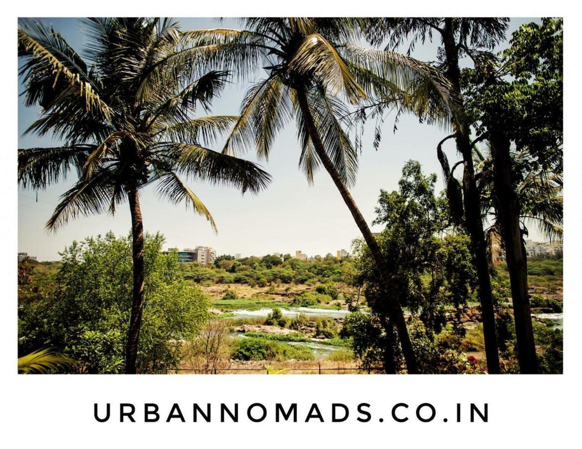 بيت شباب Urban Nomads Pune Riverside Colive Cowork المظهر الخارجي الصورة